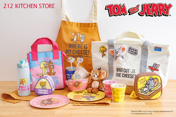 【212 KITCHEN STORE】と「トムとジェリー」がコラボ