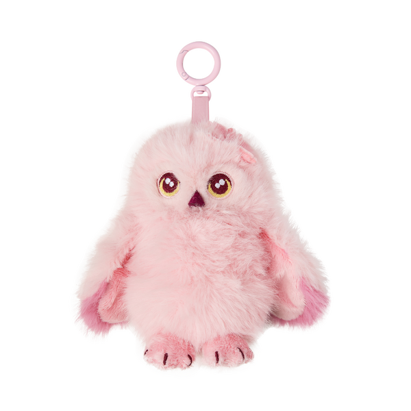 サクラ クリップ付きフクロウ ぬいぐるみ キーリング　2,500円（税込）