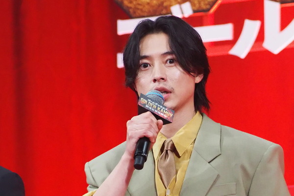 山崎賢人『ゴールデンカムイ 網走監獄襲撃編』完成披露試写会