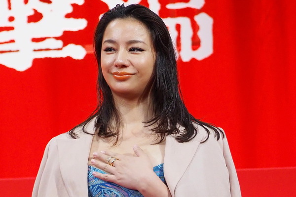 高橋メアリージュン『ゴールデンカムイ 網走監獄襲撃編』完成披露試写会