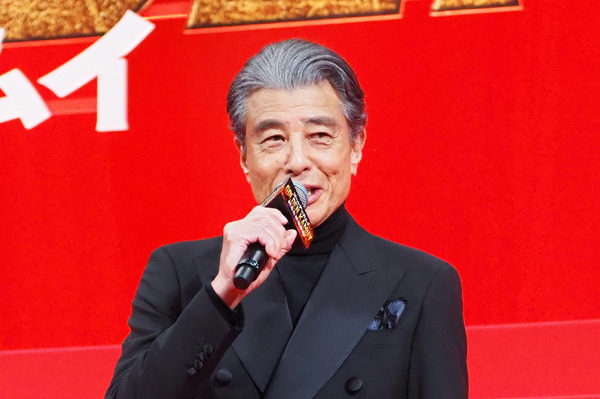 舘ひろし『ゴールデンカムイ 網走監獄襲撃編』完成披露試写会