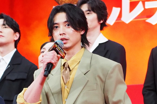 山崎賢人『ゴールデンカムイ 網走監獄襲撃編』完成披露試写会