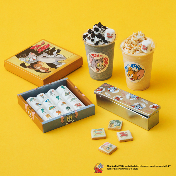 ジェリー キャラメルピーナッツバタースムージー／トム クッキー＆クリームスムージー各種 650円／OR TJｰｸｯｷｰｶﾝ／OR TJﾏｼｭﾏﾛ各種1,380円