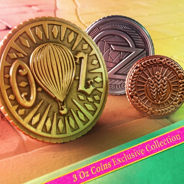 ゴールデン・オズ硬貨 | 輝く記念硬貨(C) Universal City Studios LLC. All Rights Reserved.