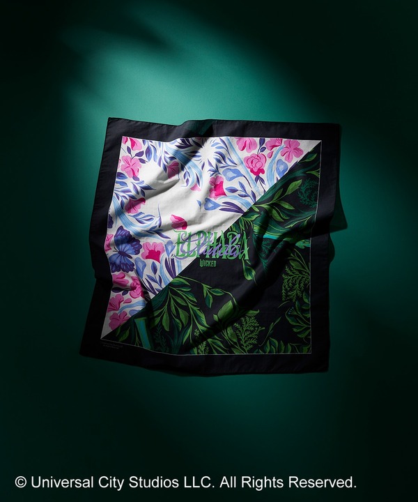 THREE FIFTY STANDARD　【WICKED】二人が交わる総柄大判ハンカチーフ