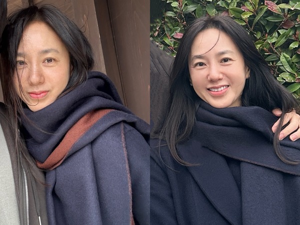 『オクニョ』出演の53歳女優、シワ一つない驚異の“童顔美貌”でお出かけ【PHOTO】