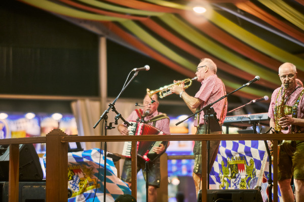 ドイツ楽団 演奏の様子