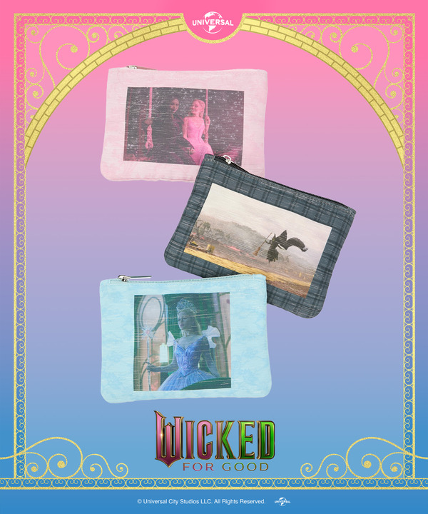 【WICKED× Casselini】フォトコラージュポーチ