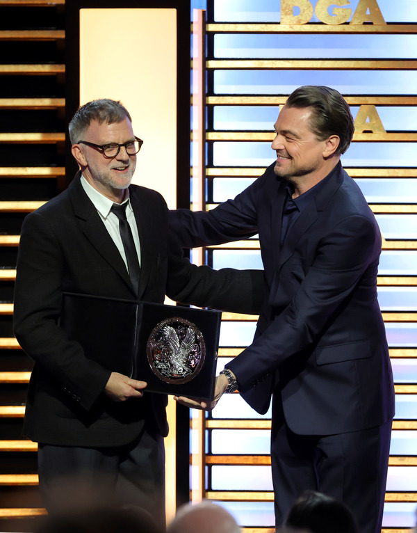 ポール・トーマス・アンダーソン、レオナルド・ディカプリオPhoto by Kevin Winter/Getty Images for DGA