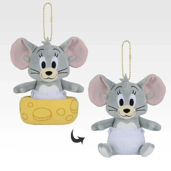 E賞 ディスプレイぬいぐるみマスコット タフィー／一番くじ トムとジェリー Colorful Funny Time！