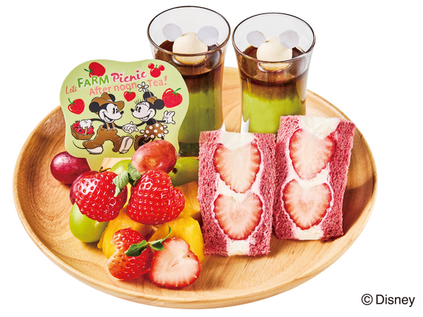 フルーツパーラープレート©Disney
