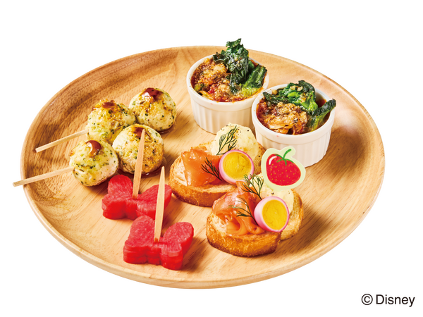 ハーベストミールプレート©Disney