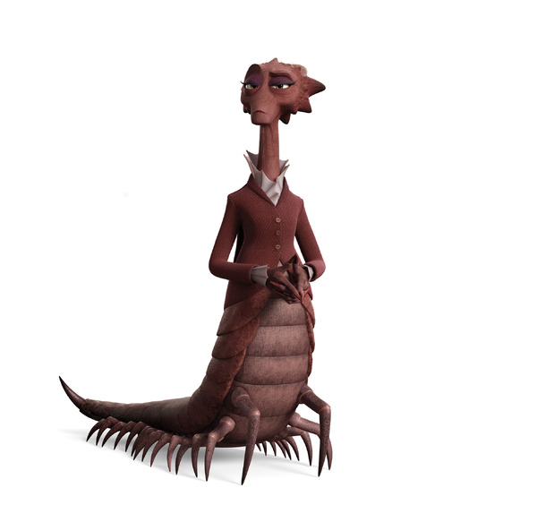 ハードスクラブル学長(声:一柳みる)『モンスターズ・ユニバーシティ』© 2013 Disney Enterprises, Inc. / Pixar