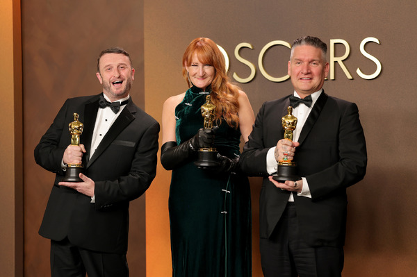 第98回アカデミー賞　メイク＆ヘアスタイリング賞　『フランケンシュタイン』Photo by Brianna Bryson/Getty Images