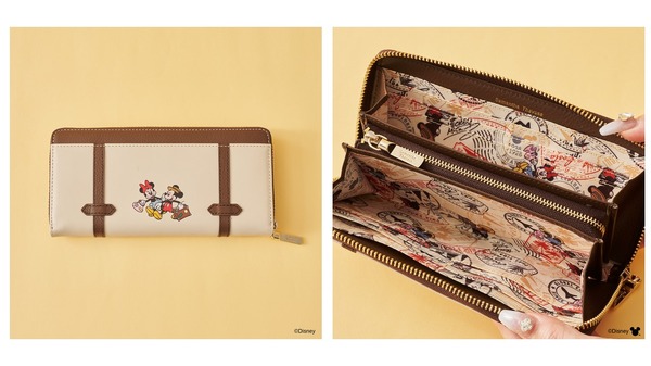 長財布　Samantha Thavasa ／DISNEY DREAM TRAVELコレクション「ミッキー＆ミニー」