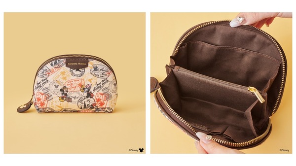 ポーチ　Samantha Thavasa ／DISNEY DREAM TRAVELコレクション「ミッキー＆ミニー」