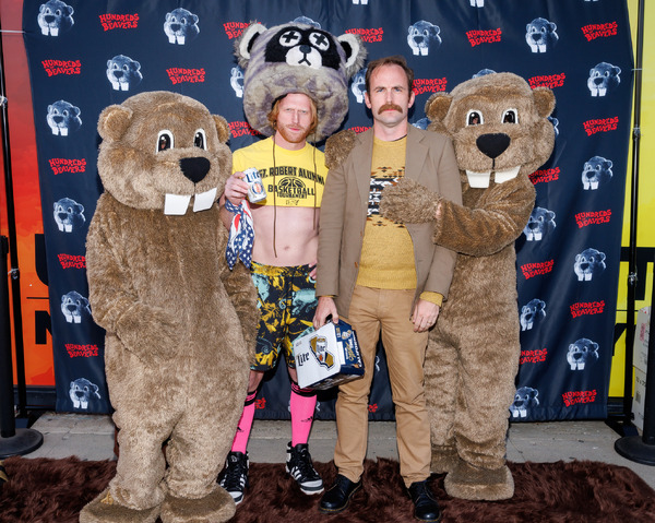 マイク・チェスリック監督、ライランド・ブリストン・コール・テューズ（脚本）Photo by Rich Polk/Getty Images for SRH