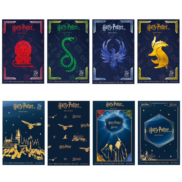 「ステッカー(全8種・非売品)」All characters and elements © & ™ Warner Bros. Entertainment Inc. Publishing Rights © JKR. (s26)