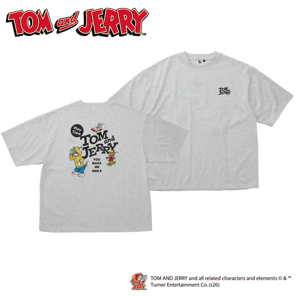 トムとジェリー後ろ半袖Ｔシャツ
