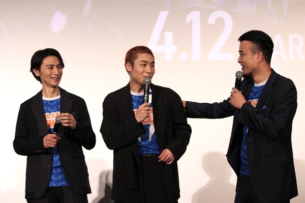 細田善彦、八村倫太郎、ノボせもんなべ「ＧＩＦＴ」の第1話プレミア試写＆スペシャル舞台挨拶