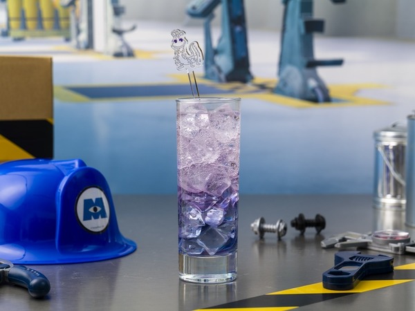 ＜ランドール＞ブルーティーソーダ　　税込990円「モンスターズ・インク」OH MY CAFE(C)Disney/Pixar