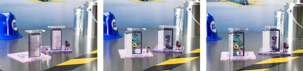 ドア型アクリルスタンドコースター（全2種）　　税込各1,430円「モンスターズ・インク」OH MY CAFE(C)Disney/Pixar