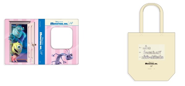 カードホルダー　　税込1,650円●トートバッグ　　税込2,750円「モンスターズ・インク」OH MY CAFE(C)Disney/Pixar