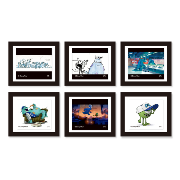 額縁マグネット（ランダム6種）　　税込990円「モンスターズ・インク」OH MY CAFE(C)Disney/Pixar