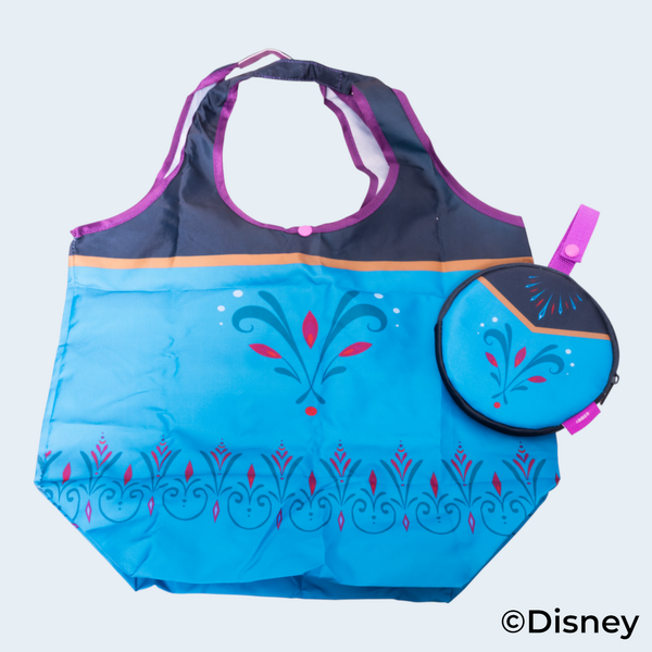 ポーチ付ショッピングエコバッグ（エルサ/ドレス）(C) Disney