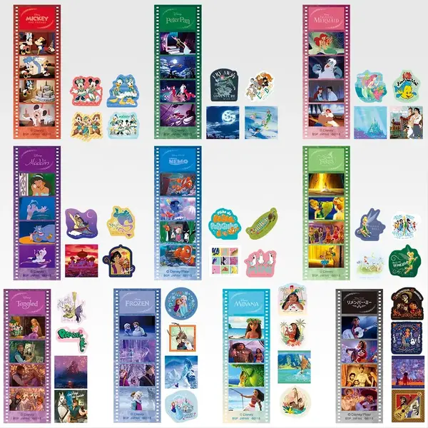 G賞　 クリアブックマーク＆ステッカーセット© Disney© Disney/Pixar