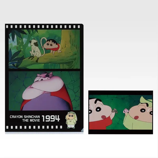 H賞 クリアファイル＆ポストカードセット -1993～2008-©臼井儀人／双葉社・シンエイ・テレビ朝日・ＡＤＫ 1993-2025