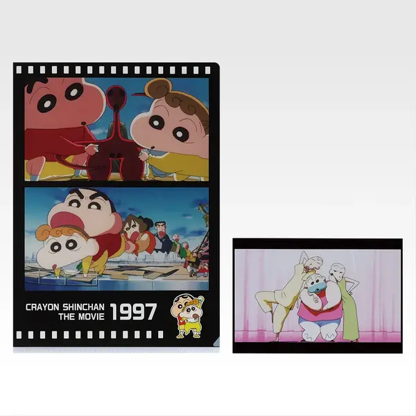 H賞 クリアファイル＆ポストカードセット -1993～2008-©臼井儀人／双葉社・シンエイ・テレビ朝日・ＡＤＫ 1993-2025