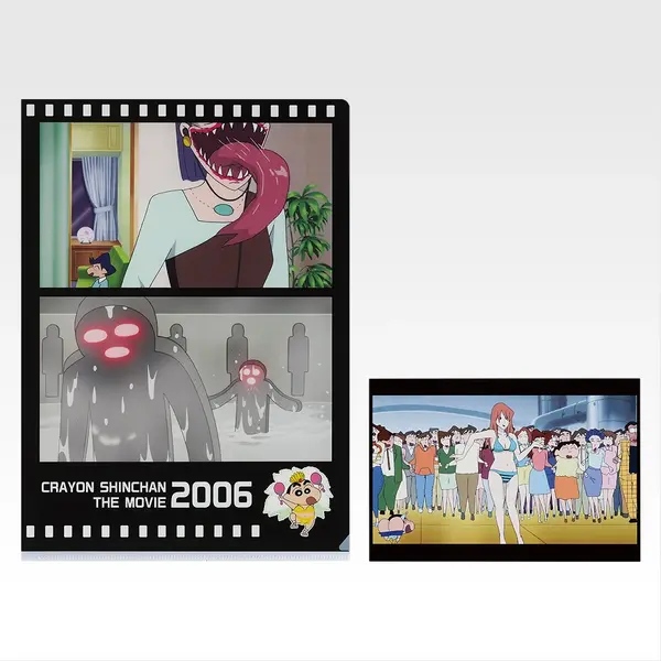 H賞 クリアファイル＆ポストカードセット -1993～2008-©臼井儀人／双葉社・シンエイ・テレビ朝日・ＡＤＫ 1993-2025