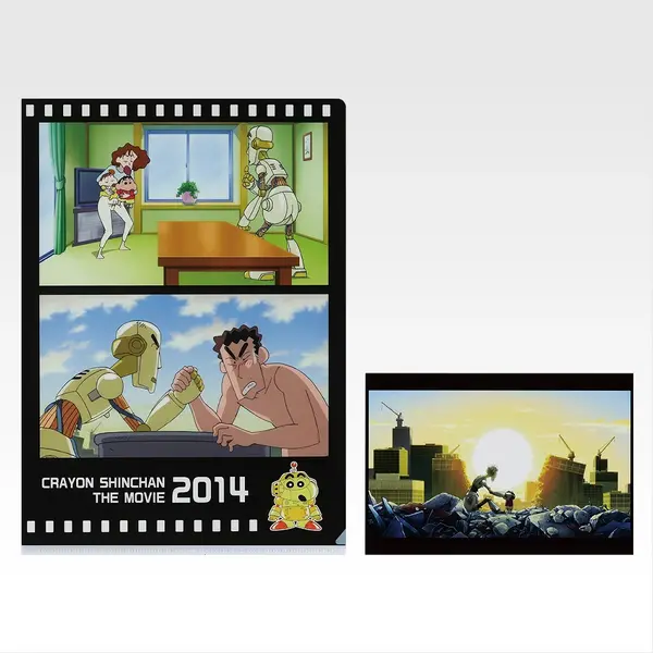 I賞 クリアファイル＆ポストカードセット -2009～2025-©臼井儀人／双葉社・シンエイ・テレビ朝日・ＡＤＫ 1993-2025