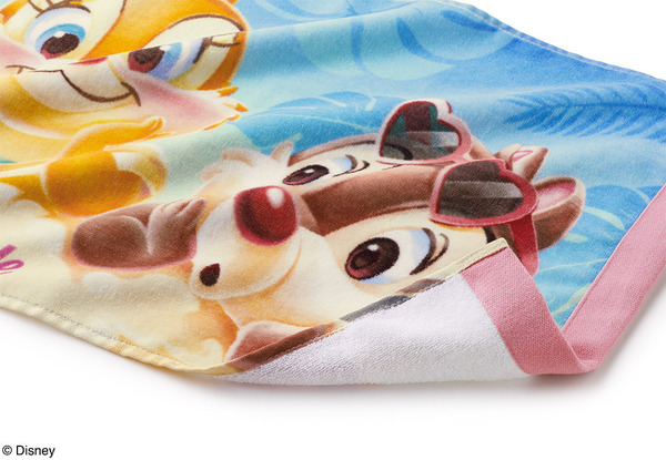 チップ＆デール/フェイスタオル　1,350円(本体価格1,228円)