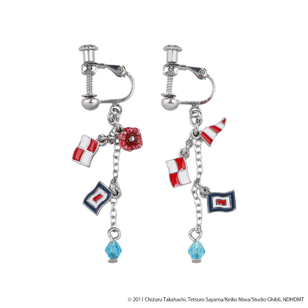 コクリコ坂から 旗あげ イヤリング