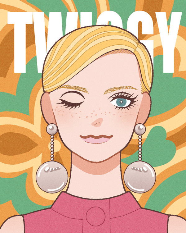 『ツイッギー』竹内絢香(漫画家・イラストレーター)イラスト