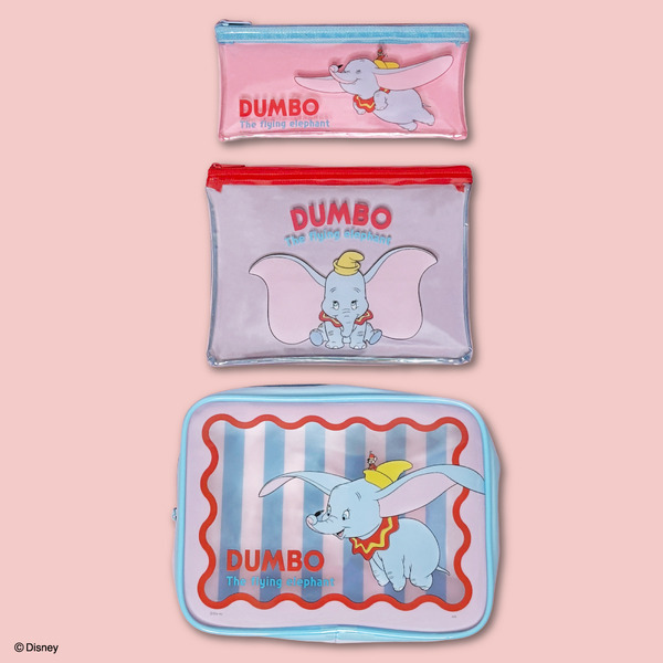 横長ポーチ　　　　　　　　　　　　　フラットクリアポーチ　　　　　　　　　スクエアクリアポーチ