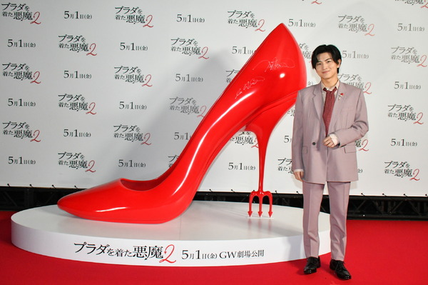 柏木悠『プラダを着た悪魔２』ジャパンプレミアイベント　(C) 2026 20th Century Studios. All Rights Reserved.