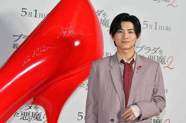 柏木悠『プラダを着た悪魔２』ジャパンプレミアイベント　(C) 2026 20th Century Studios. All Rights Reserved.