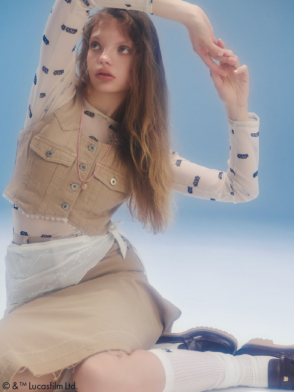 【STAR WARS™】ロゴシアープルオーバー