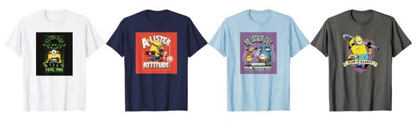 『ミニオンズ＆モンスターズ』公開記念デザインTシャツ