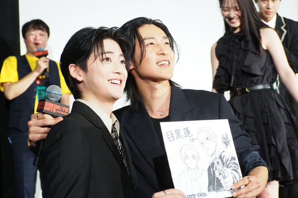 高橋文哉、目黒蓮／『SAKAMOTO DAYS』初日舞台挨拶