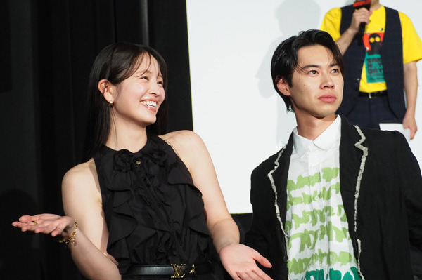 横田真悠、戸塚純貴／『SAKAMOTO DAYS』初日舞台挨拶