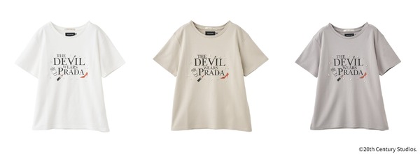 『プラダを着た悪魔』Stola.別注Tシャツ© 2025 20th Century Studios.