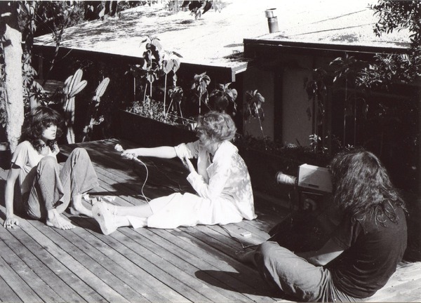 『美しく、黙りなさい』メイキング ©Families Seyrig and Roussopoulos Archive / Centre audiovisuel Simone de Beauvoir
