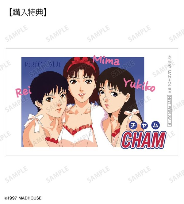 CHAM インスタントカメラ風イラストカード AMNIBUS限定特典©1997 MADHOUSE