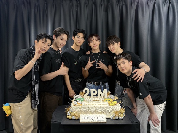 2PM、10年ぶりの東京ドーム公演で8万5000人が熱狂！完全体で果たした「THE RETURN」の約束【レポート】