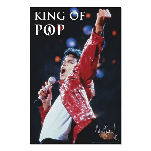 KING OF POP / Memorial Limited Edition ポスター 販売価格：1,500円