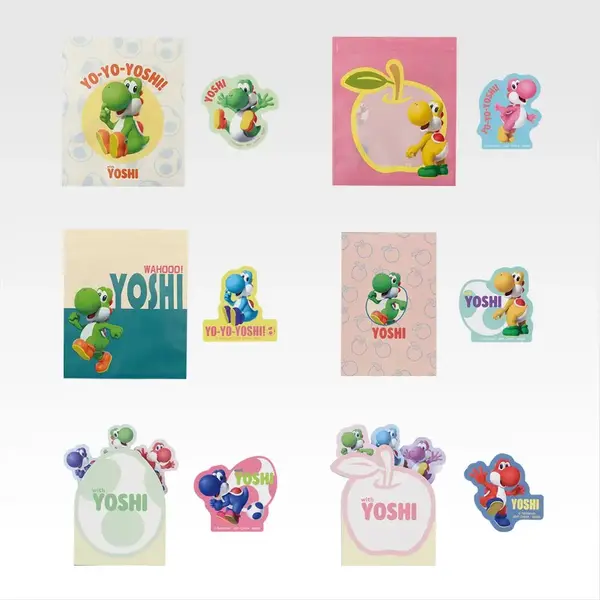 F賞 ジッパーバッグ・メモコレクション／© Nintendo